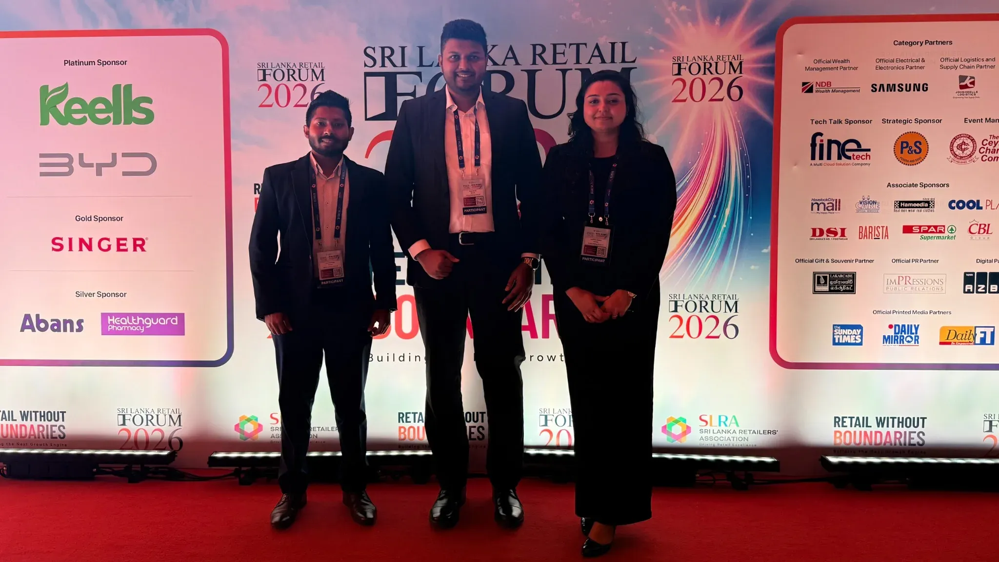 Konekt team participating at the Sri Lanka Retail Forum 2026 in Colombo