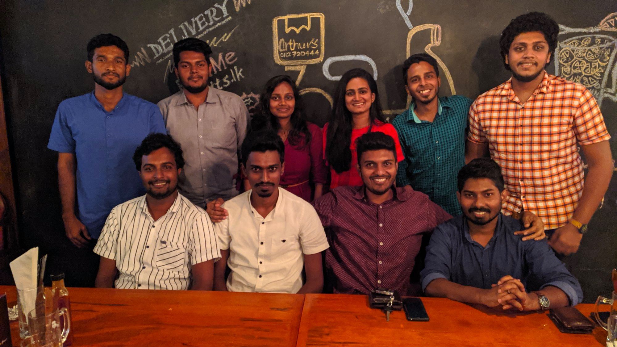 Konekt team celebrating Christmas together in 2019
