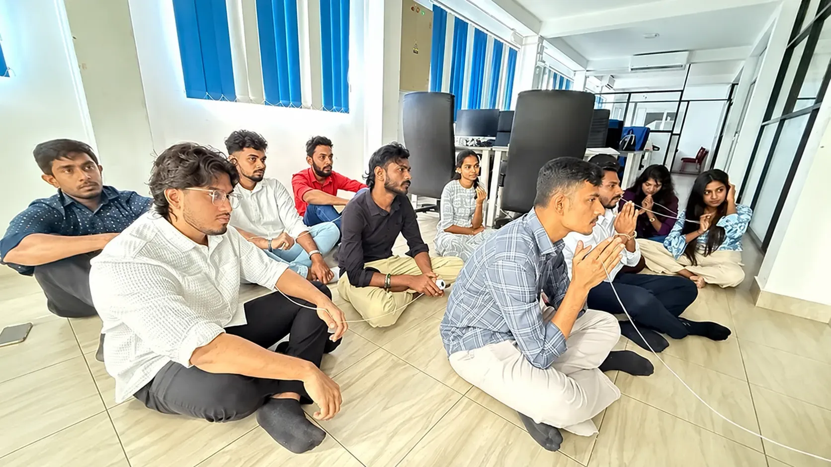 Konekt team participating in the 2026 New Year religious observance