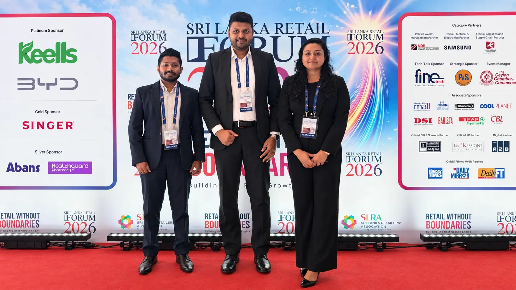 Konekt team participating at the Sri Lanka Retail Forum 2026 in Colombo