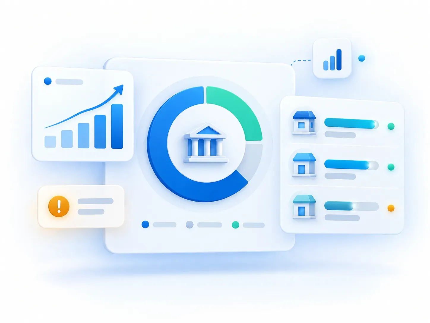 Real-time portfolio health, collections, arrears, and branch performance analytics in Kredible
